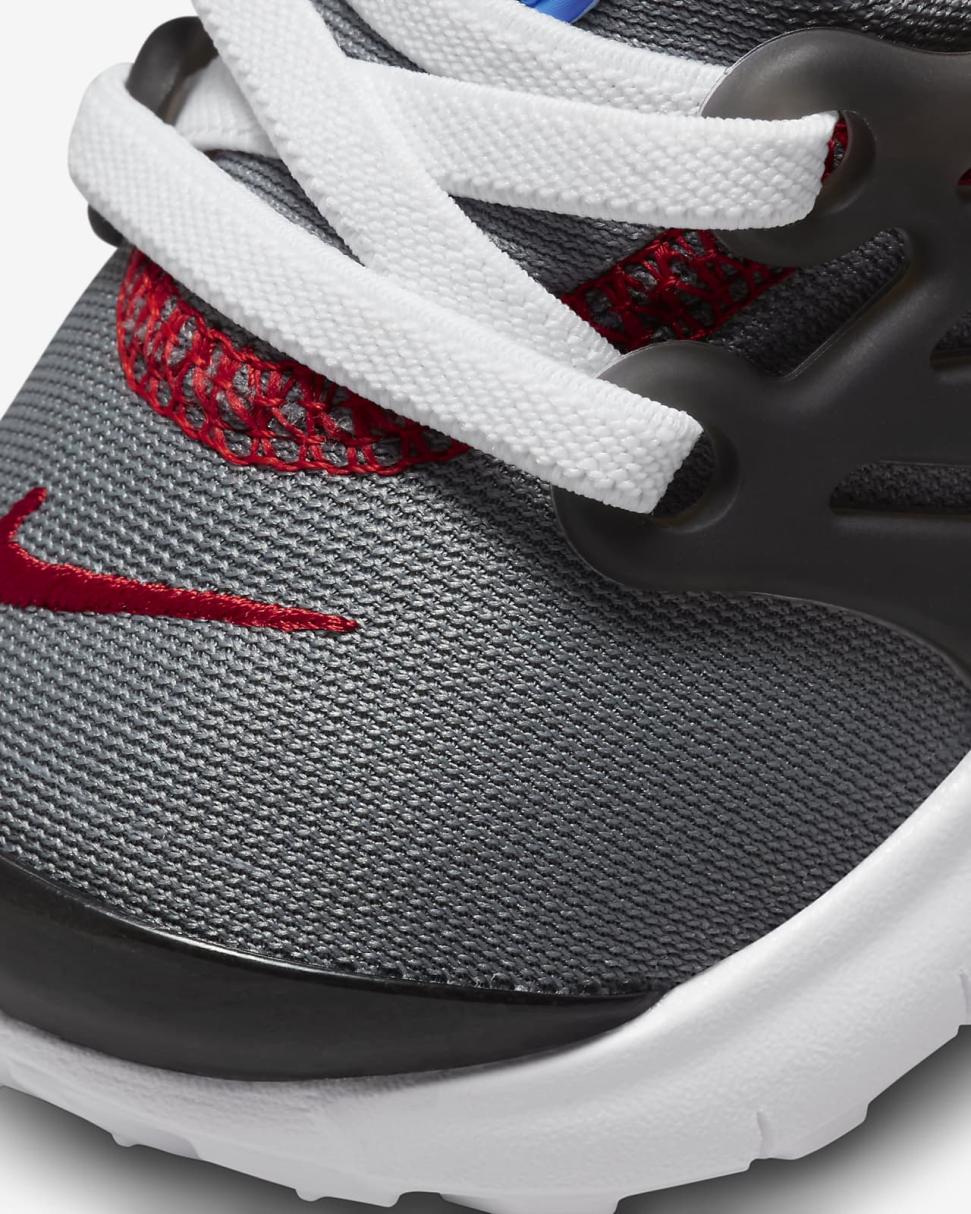 Nike Presto Cool Grey/Black/White/Light Crimson | Kids Nike Lifestyle