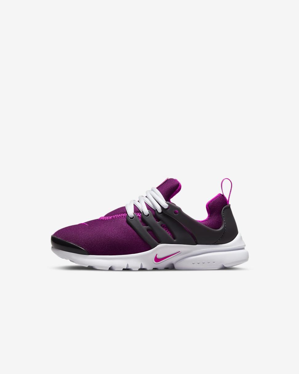Nike Presto Sangria/Off Noir/White/Pink Prime | Kids Nike Lifestyle