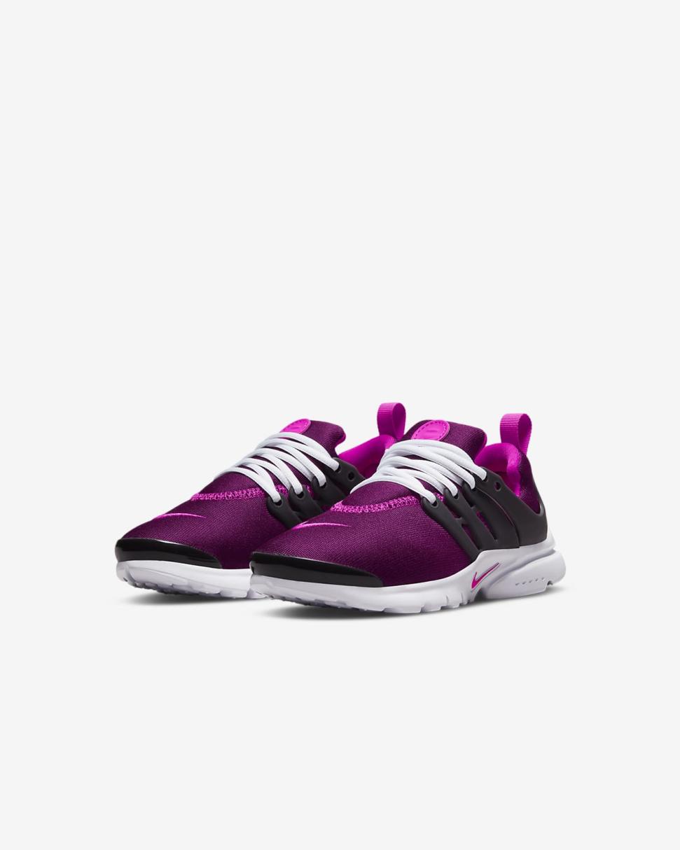 Nike Presto Sangria/Off Noir/White/Pink Prime | Kids Nike Lifestyle