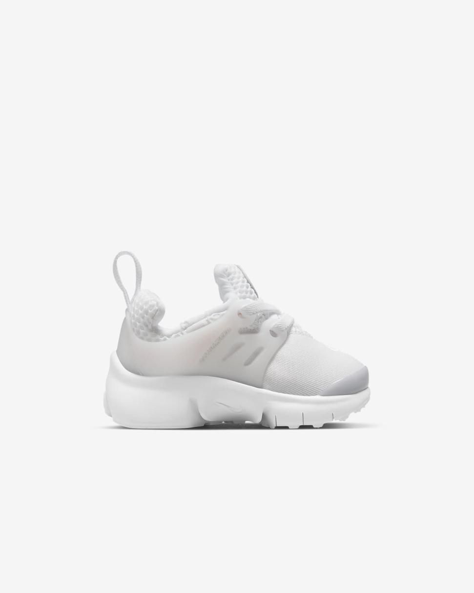 Nike Presto White/White/Pure Platinum/White | Kids Nike Lifestyle