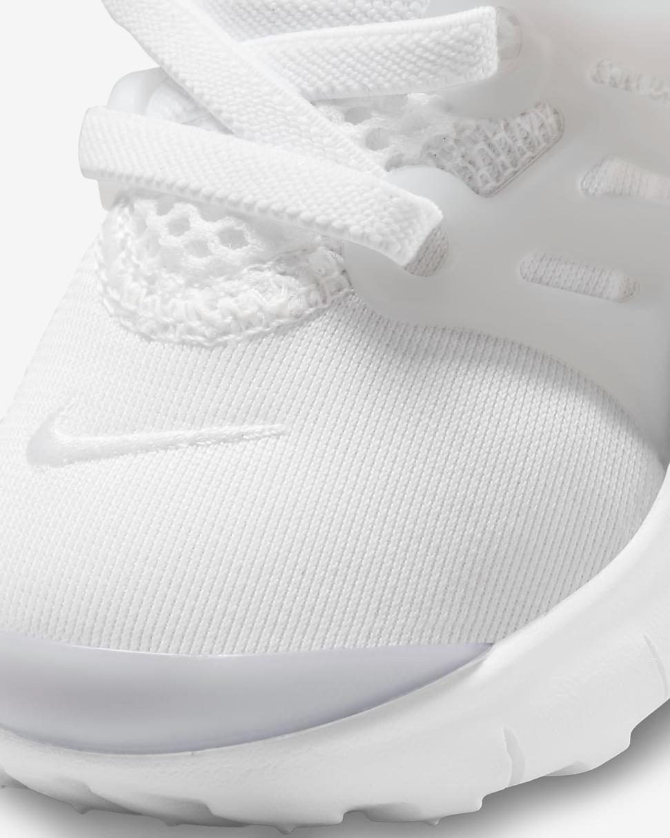 Nike Presto White/White/Pure Platinum/White | Kids Nike Lifestyle