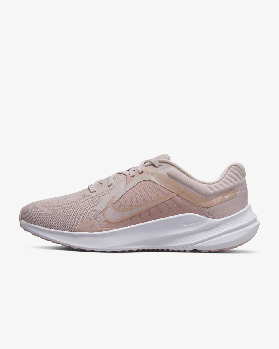 Nike Quest 5 Barely Rose/Pink Oxford/White/Rose Whisper | Womens Nike Running