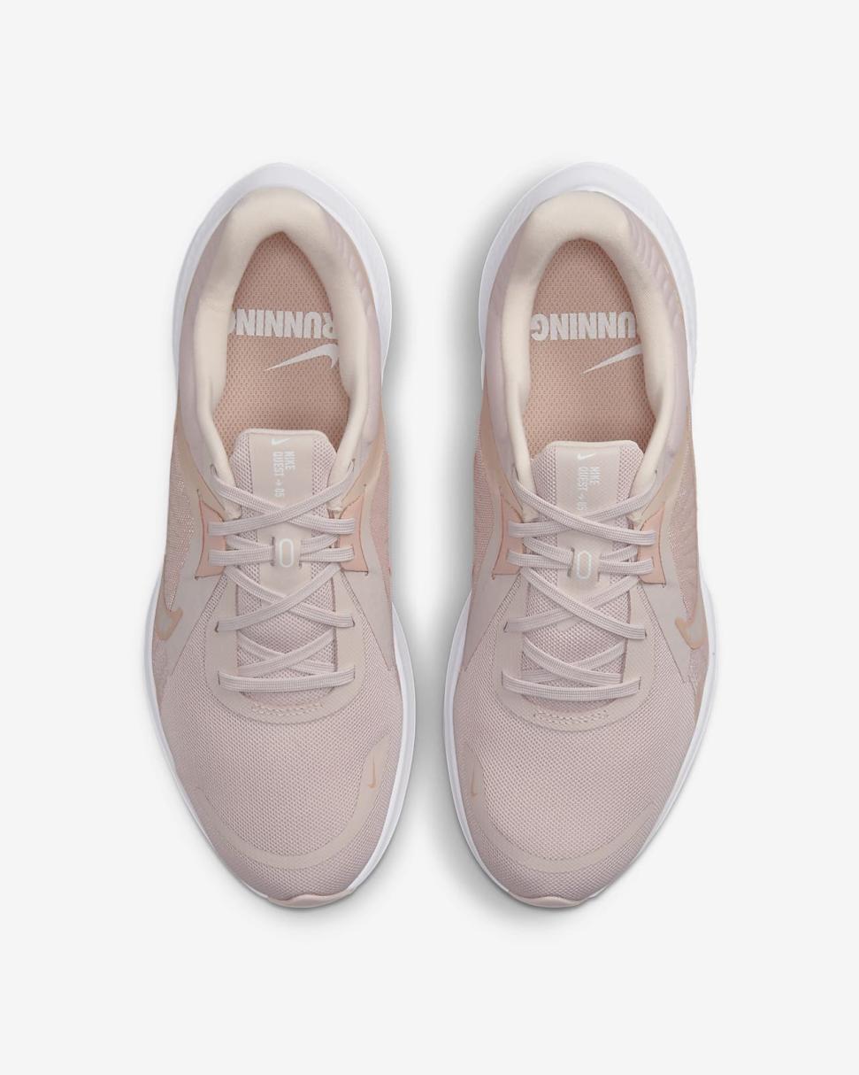 Nike Quest 5 Barely Rose/Pink Oxford/White/Rose Whisper | Womens Nike Running