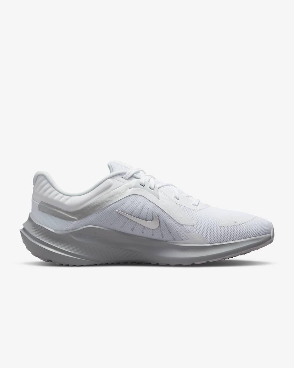 Nike Quest 5 White/Pure Platinum/Metallic Silver | Womens Nike Running