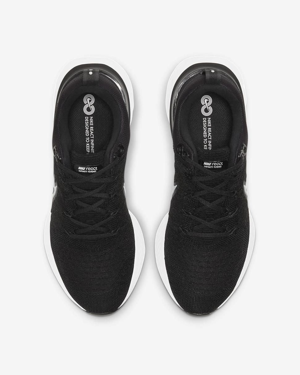 Nike React Infinity 2 Black/White/White | Womens Nike First Day Kicks