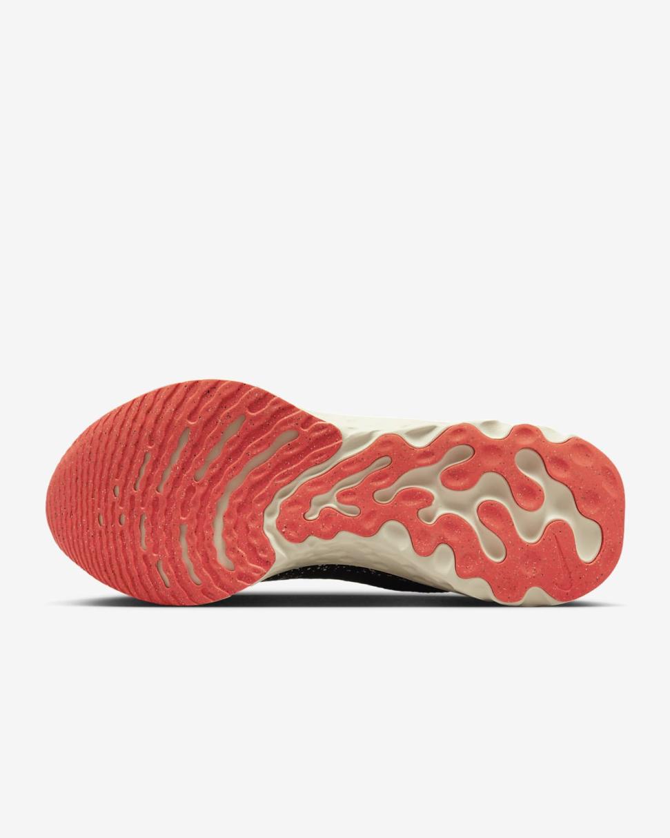 Nike React Infinity 3 Black/Obsidian/Bright Crimson/Black | Mens Nike Running