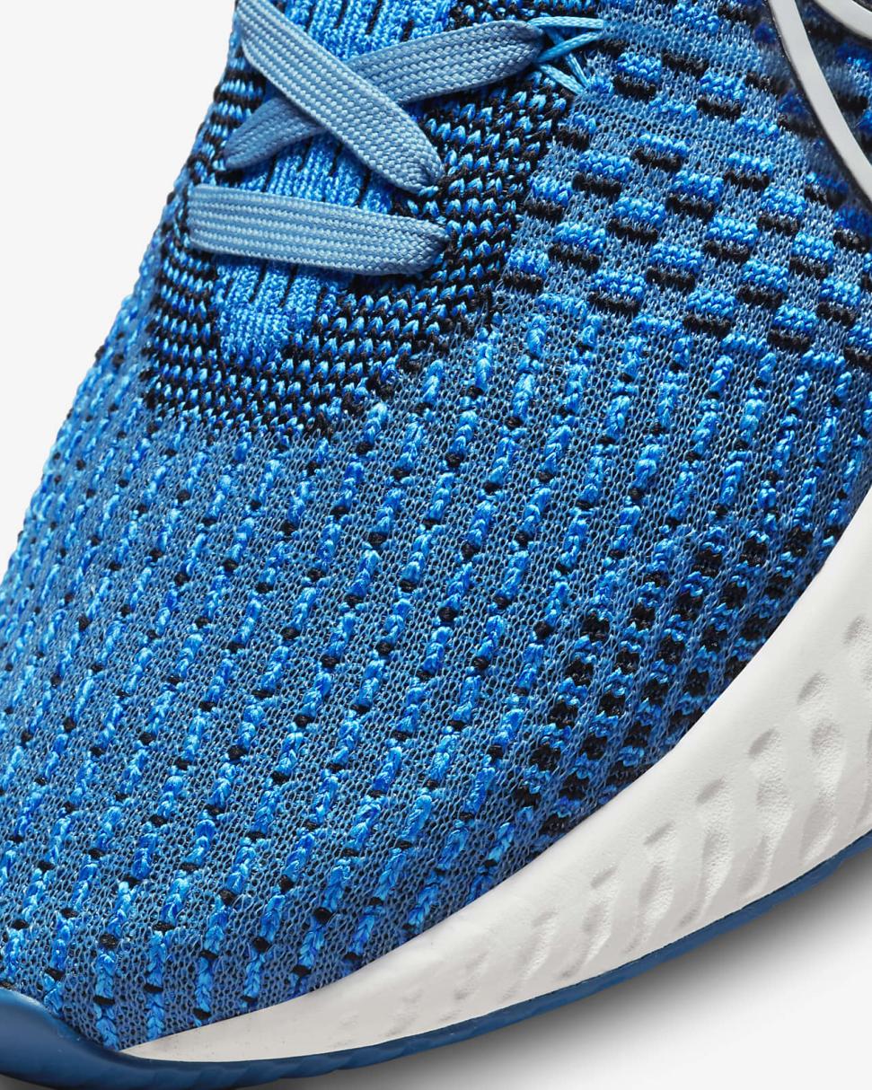 Nike React Infinity 3 Dutch Blue/Black/Blue Glow/Phantom | Mens Nike Running