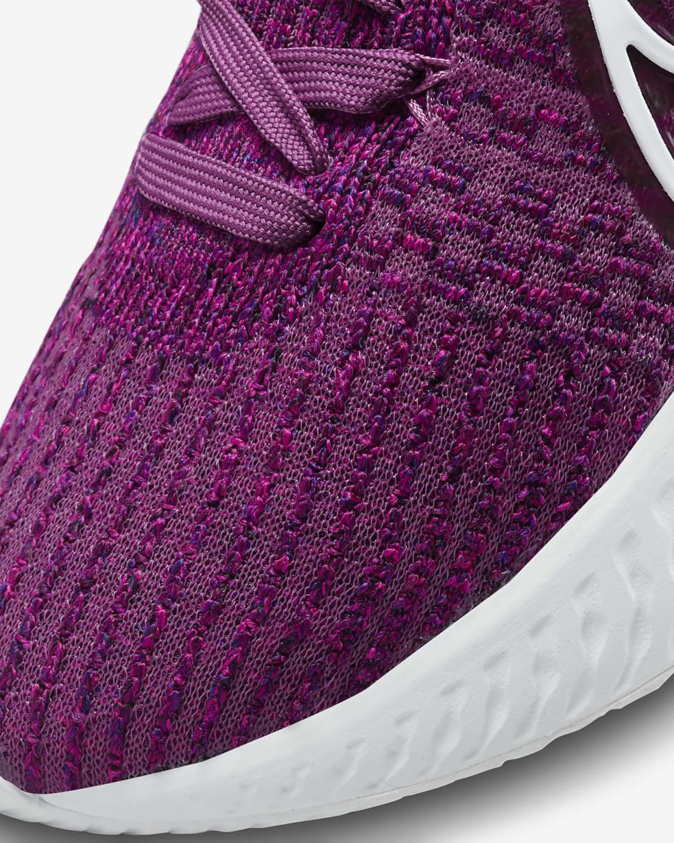 Nike React Infinity 3 Light Bordeaux/Pink Prime/Sangria/White | Womens Nike Running