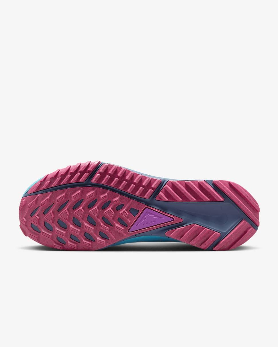 Nike React Pegasus Trail 4 SE Pure Platinum/Baltic Blue/Black/Green Abyss | Mens Nike Running