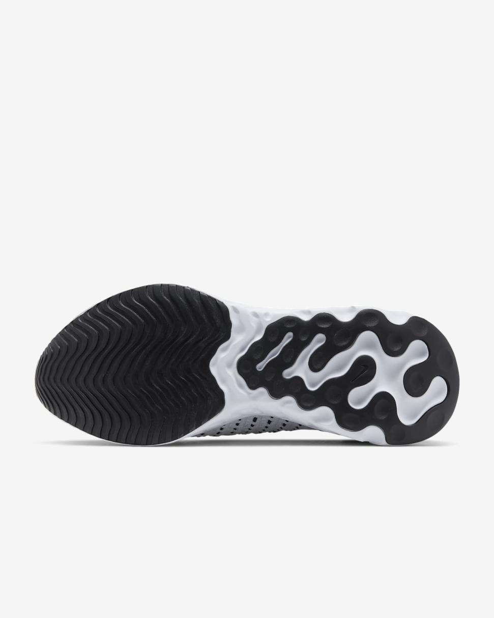 Nike React Phantom Run Flyknit 2 True White/Black/Pure Platinum/White | Mens Nike Running