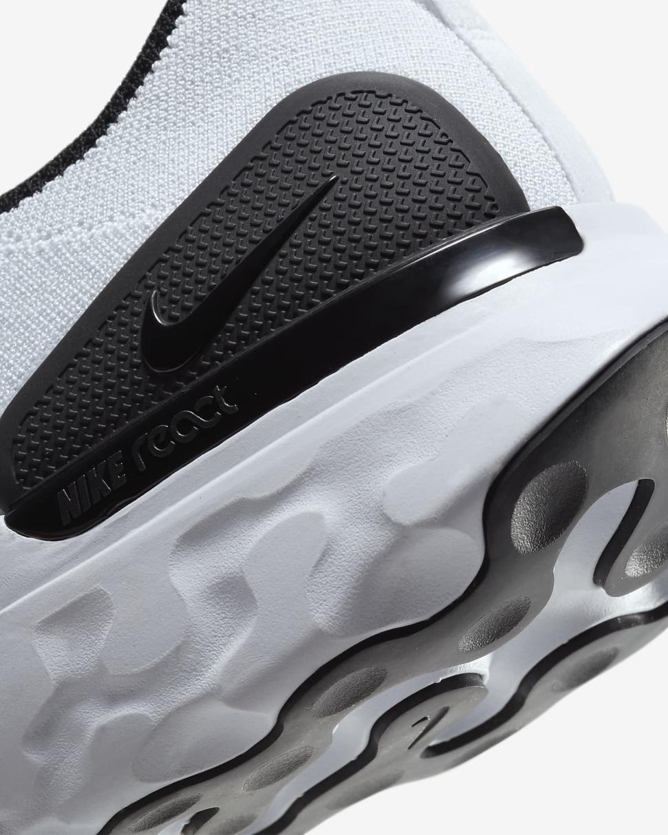 Nike React Phantom Run Flyknit 2 True White/Black/Pure Platinum/White | Mens Nike Running