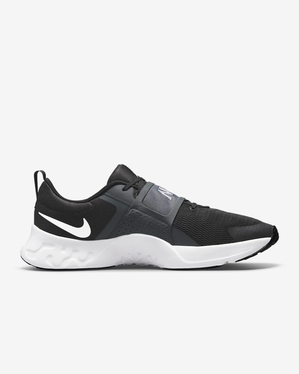 Nike Renew Retaliation 4 Black/Dark Smoke Grey/Smoke Grey/White | Mens Nike Training & Gym
