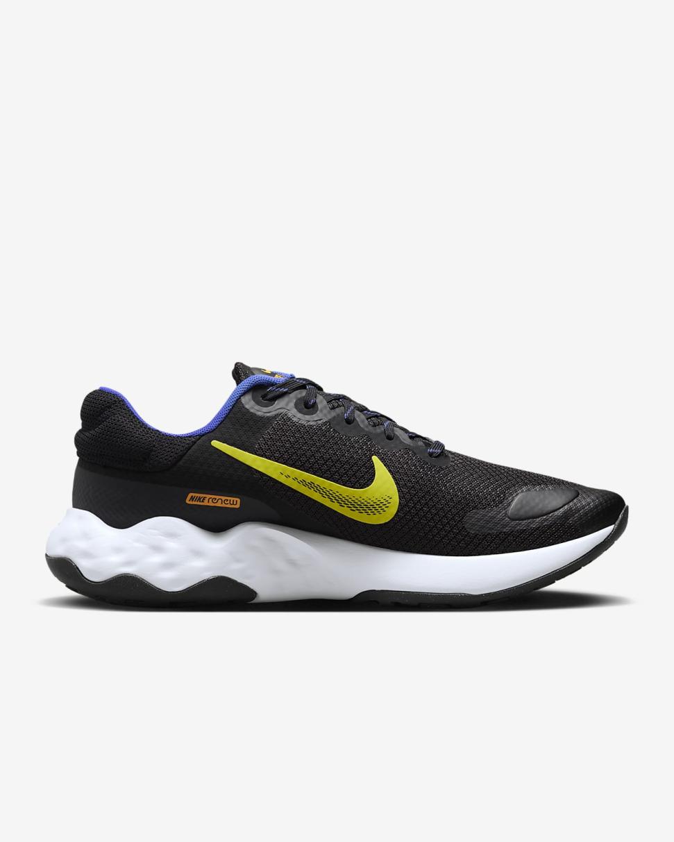 Nike Renew Ride 3 Black/Racer Blue/Sundial/High Voltage | Mens Nike First Day Kicks