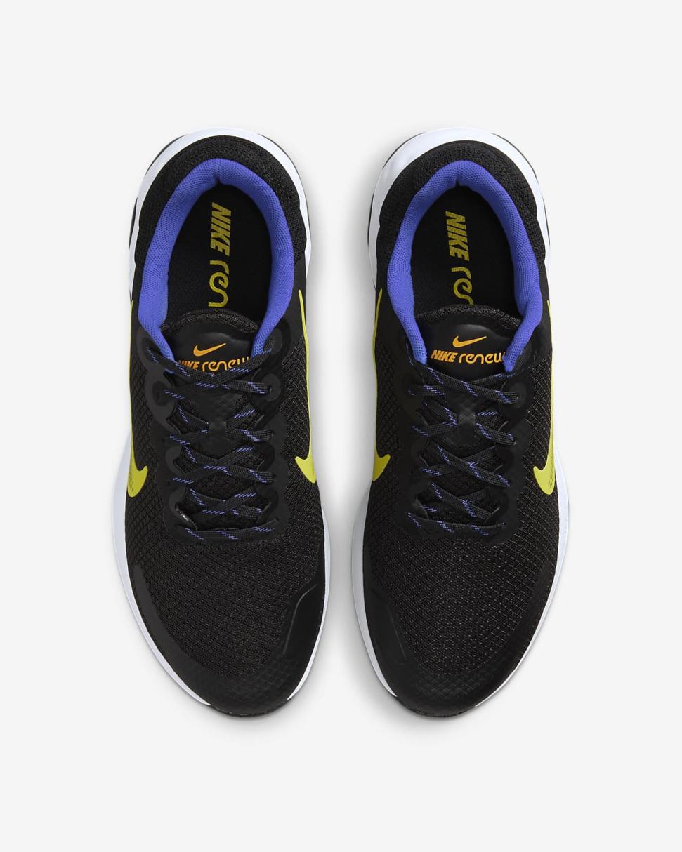 Nike Renew Ride 3 Black/Racer Blue/Sundial/High Voltage | Mens Nike First Day Kicks