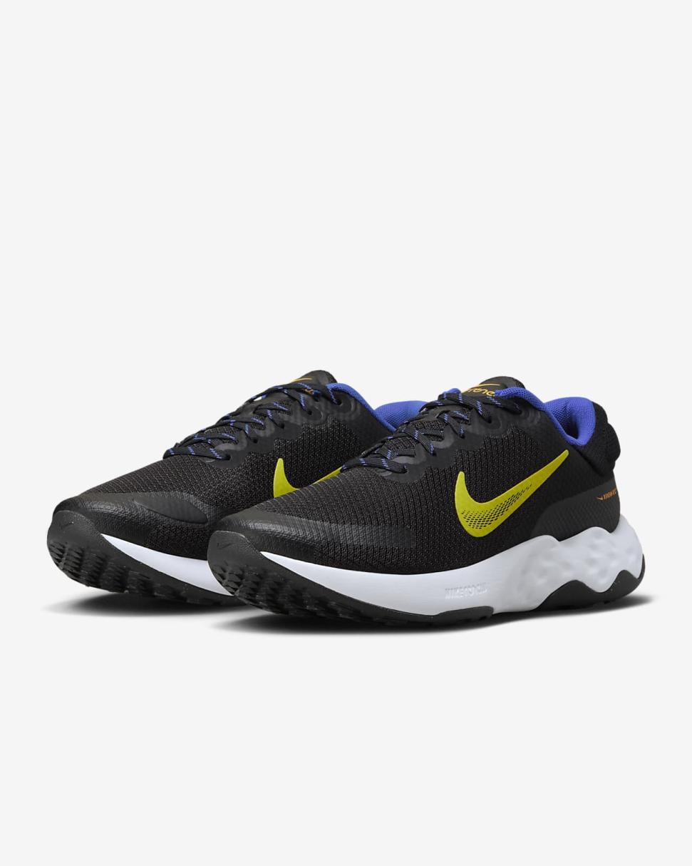 Nike Renew Ride 3 Black/Racer Blue/Sundial/High Voltage | Mens Nike First Day Kicks
