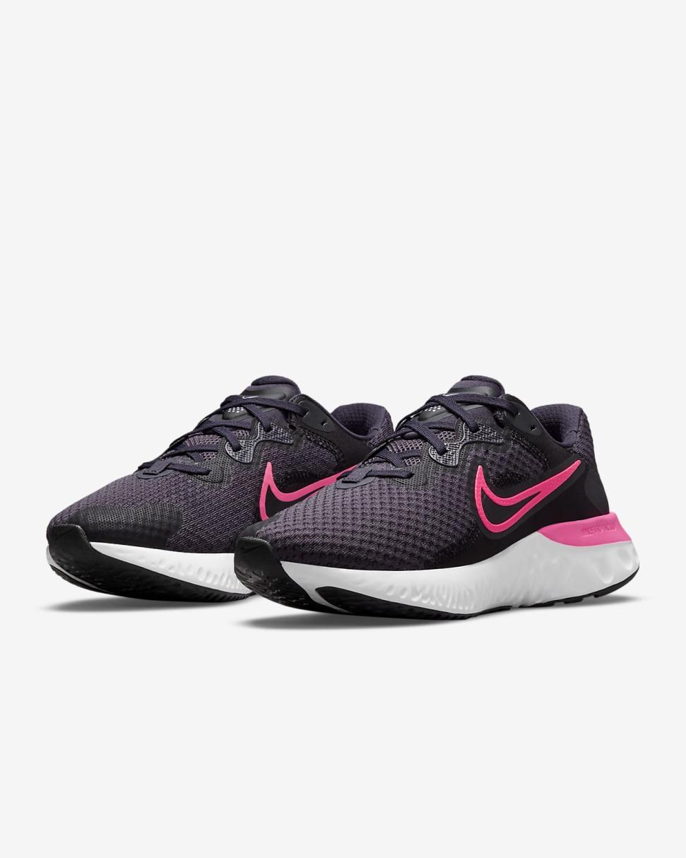 Nike Renew Run 2 Cave Purple/Black/Lilac/Hyper Pink | Womens Nike Running