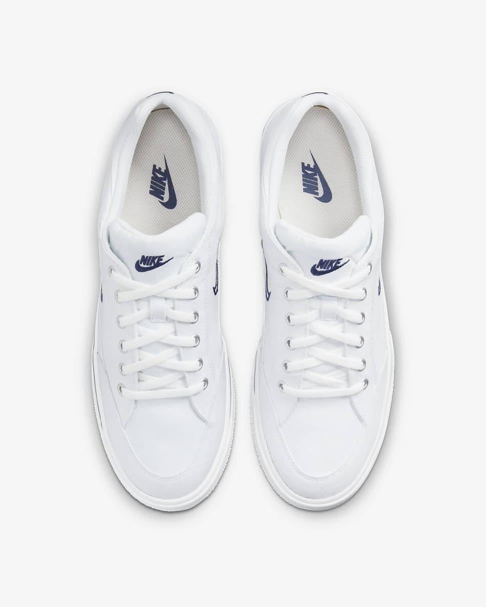 Nike Retro GTS White/Matte Aluminum/Midnight Navy | Mens Nike Lifestyle