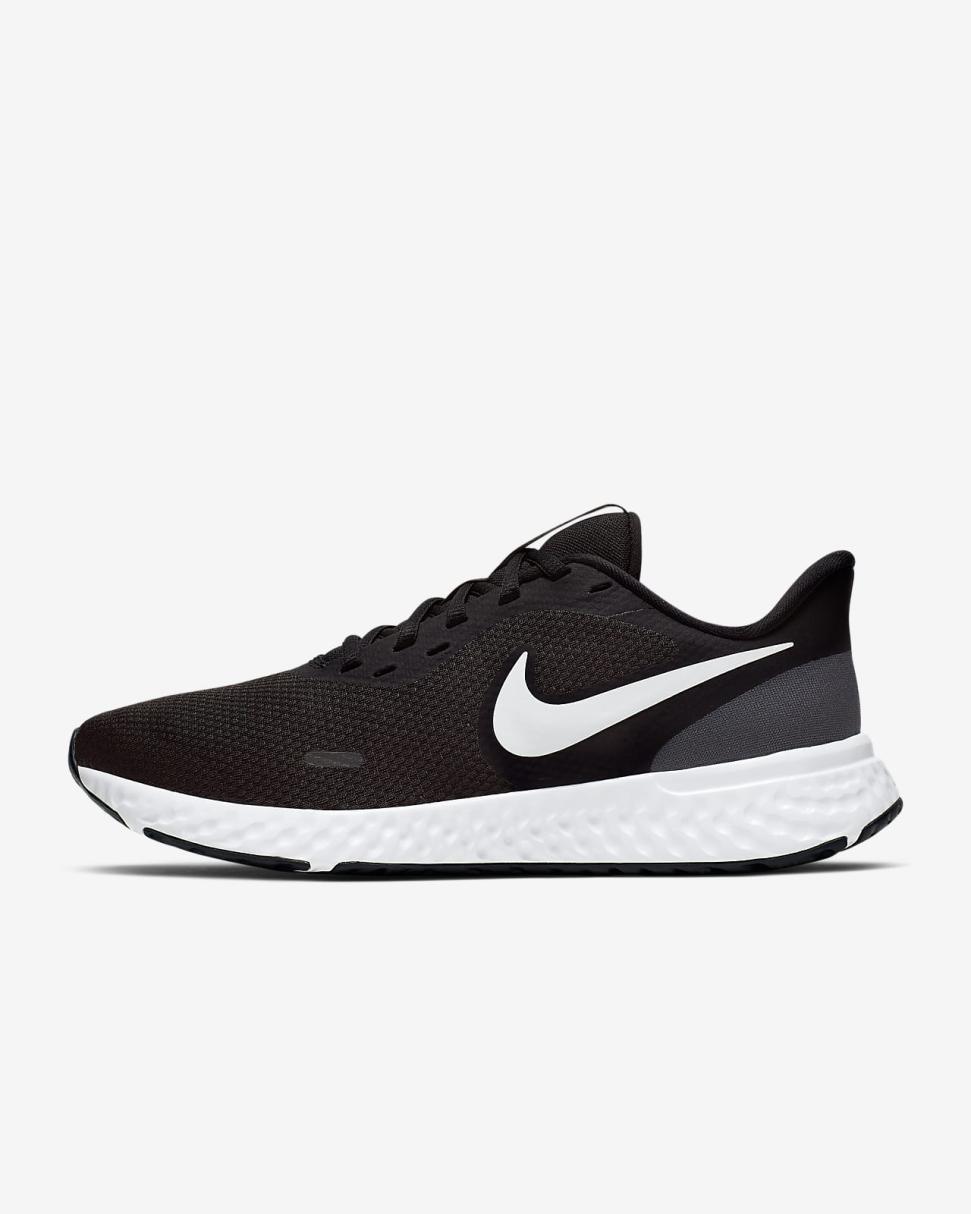 Nike Revolution 5 Black/Anthracite/White | Womens Nike Running