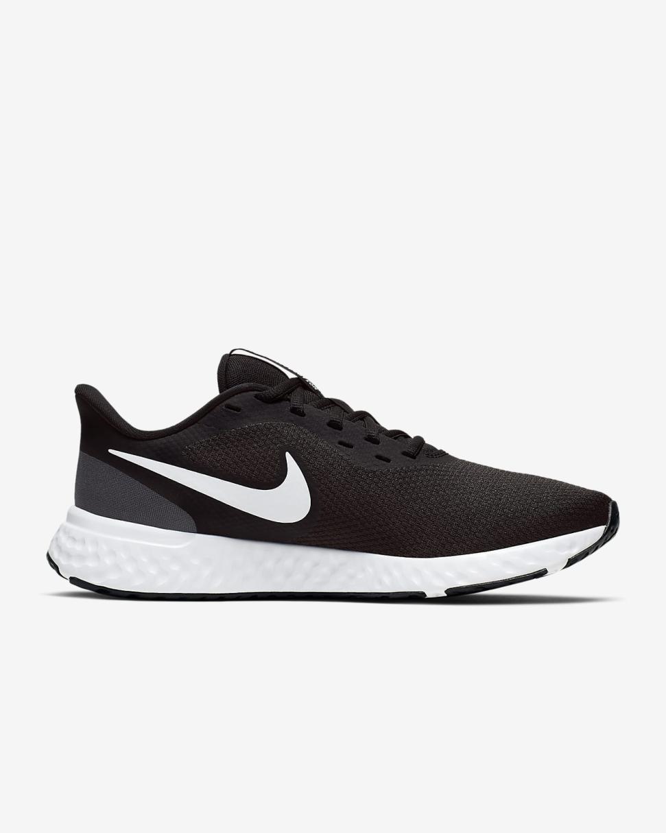 Nike Revolution 5 Black/Anthracite/White | Womens Nike Running