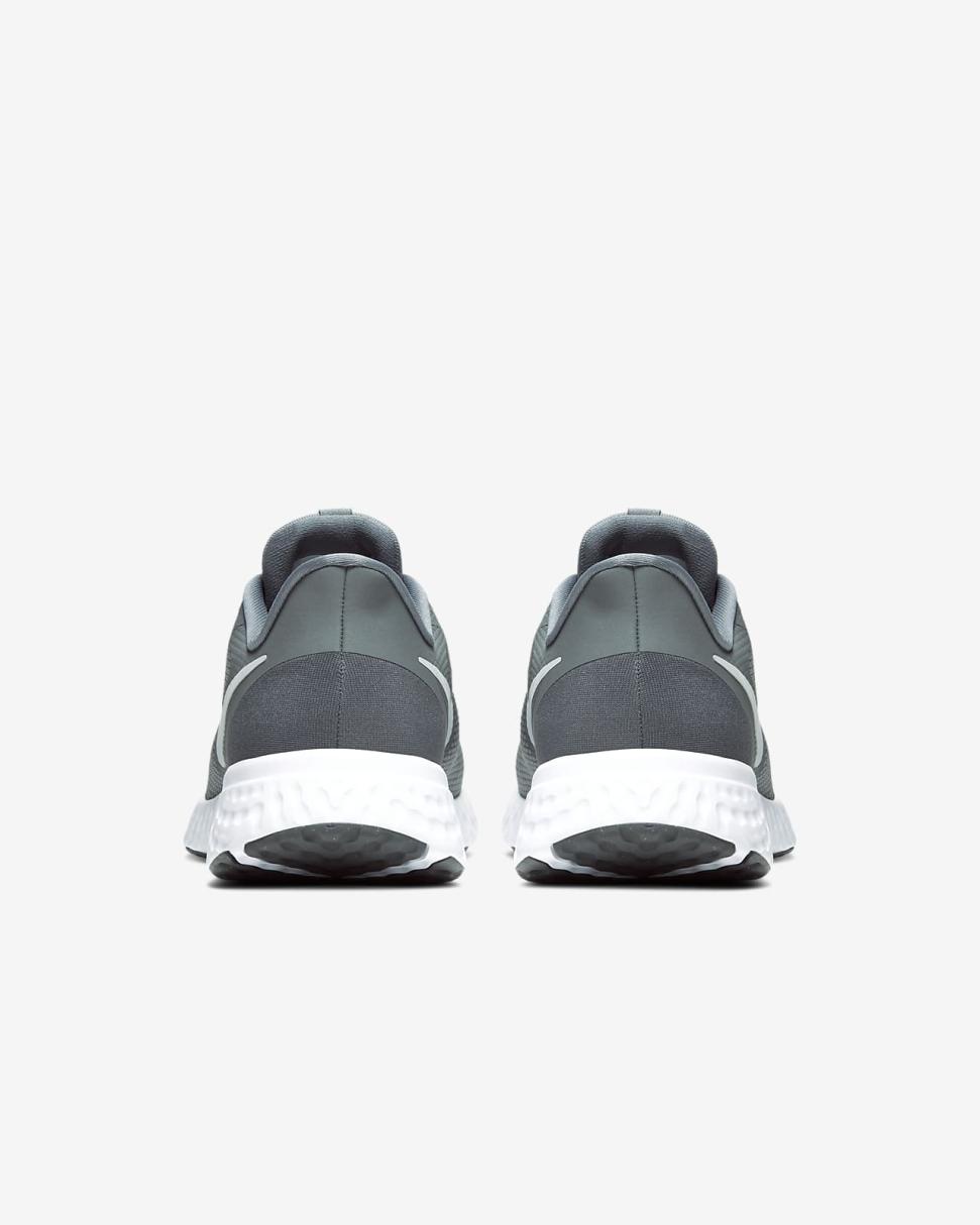 Nike Revolution 5 Cool Grey/Dark Grey/Pure Platinum | Mens Nike Running
