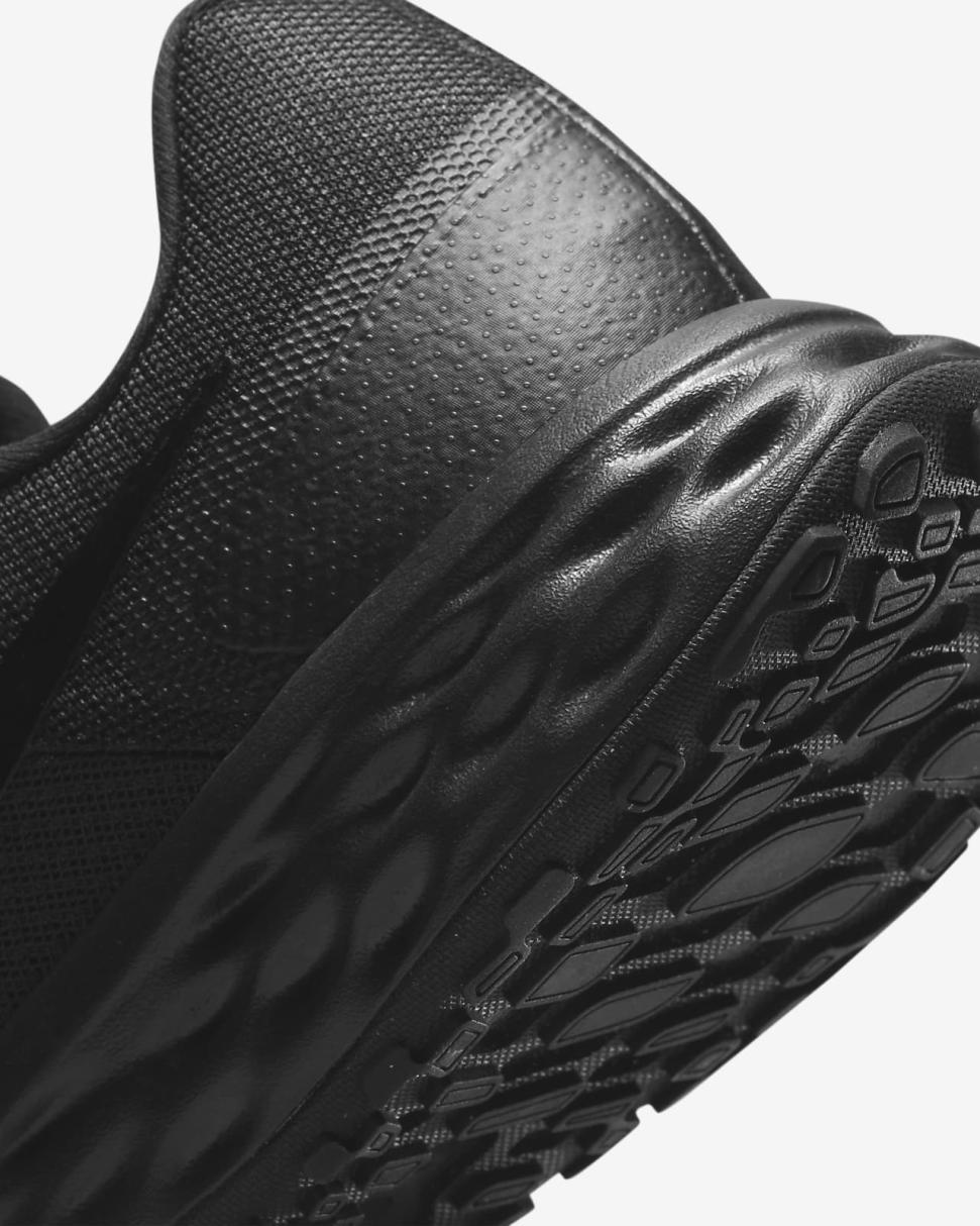Nike Revolution 6 Black/Dark Smoke Grey/Black | Mens Nike Running