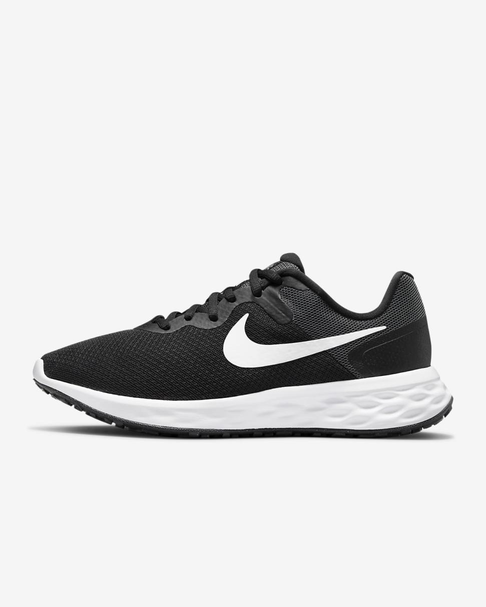 Nike Revolution 6 Black/Dark Smoke Grey/Cool Grey/White | Womens Nike Running
