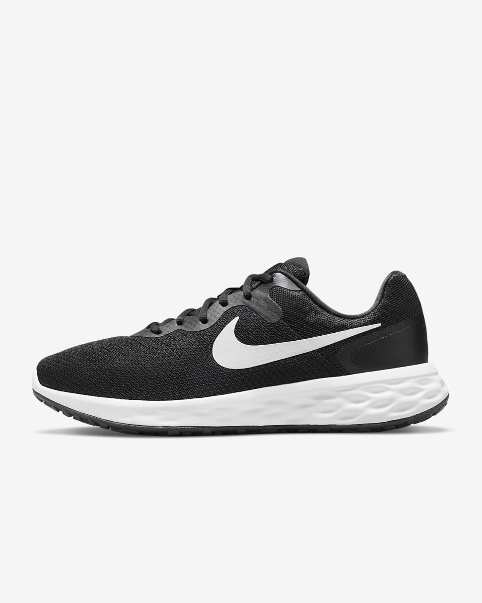 Nike Revolution 6 Black/Iron Grey/White | Mens Nike Running