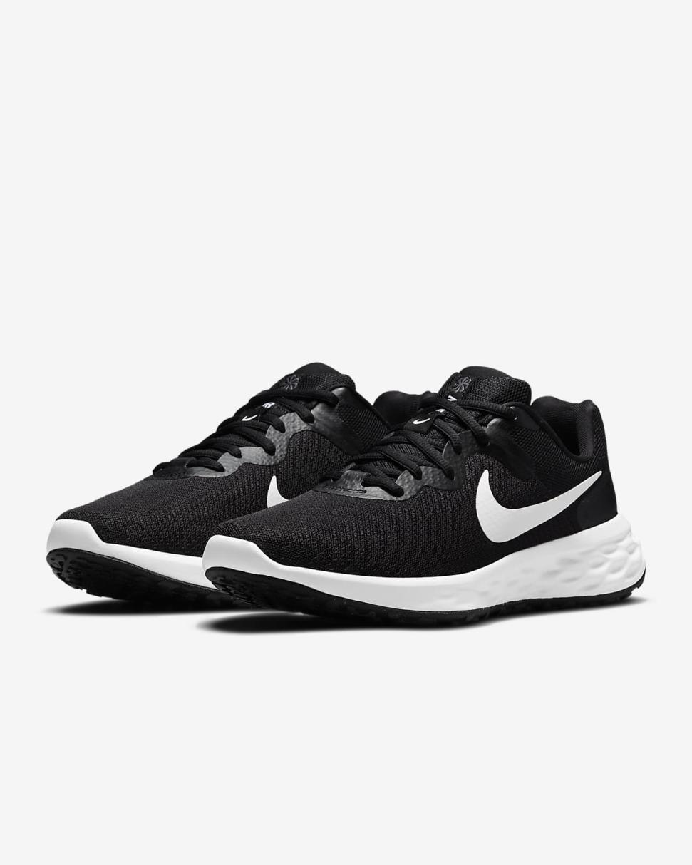 Nike Revolution 6 Black/Iron Grey/White | Mens Nike Running