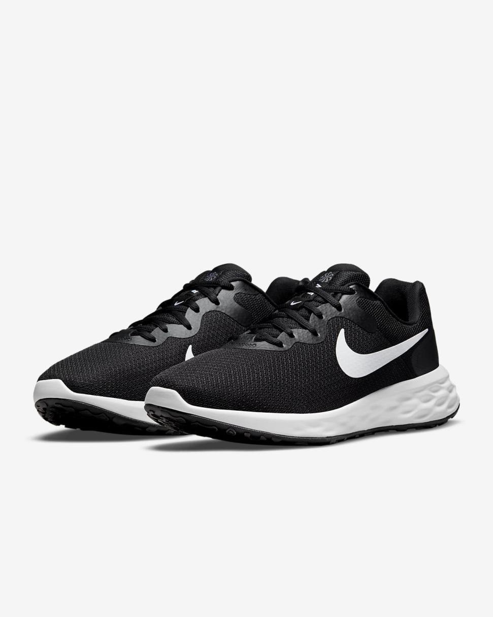 Nike Revolution 6 Black/Iron Grey/White | Mens Nike Running