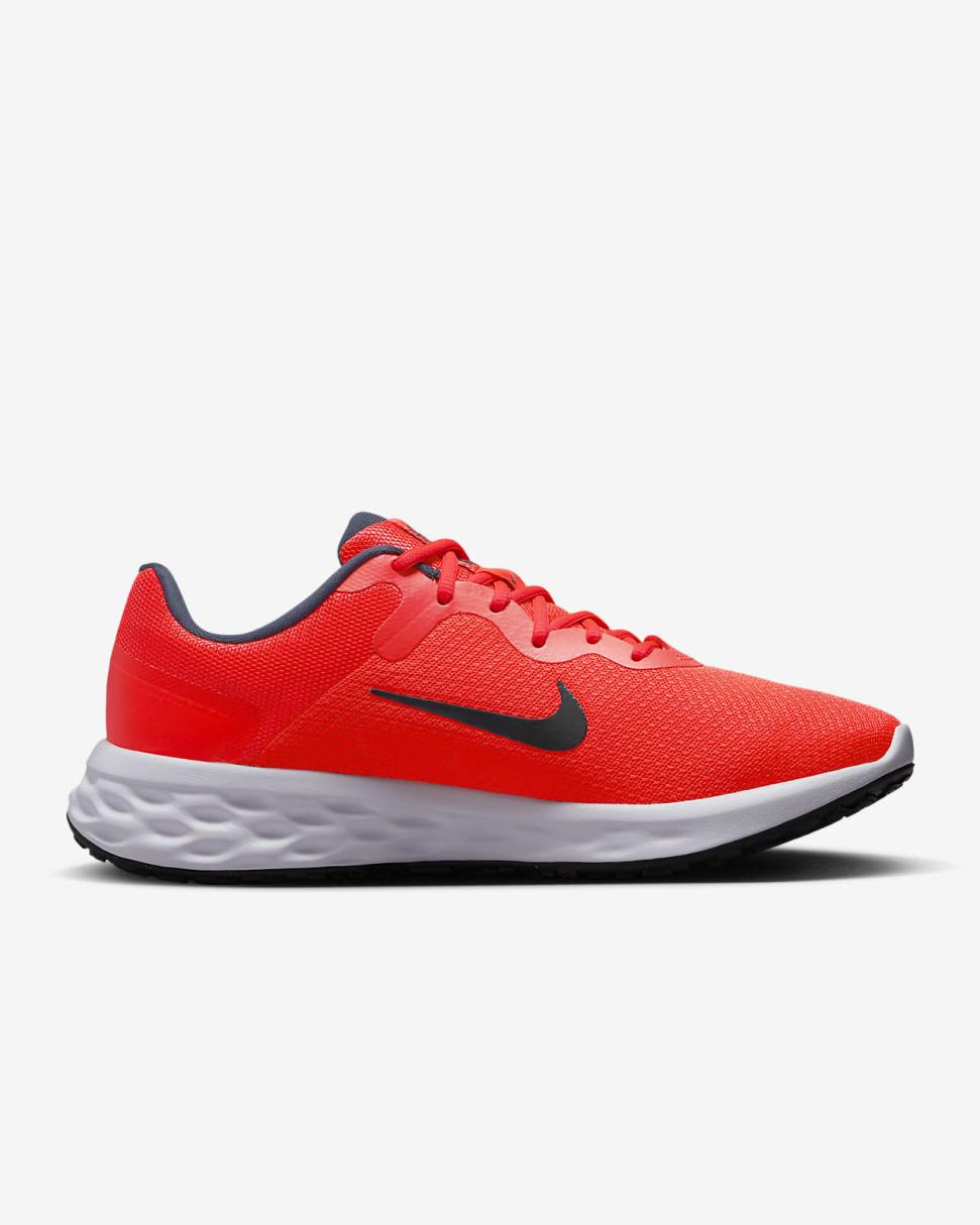 Nike Revolution 6 Bright Crimson/White/Obsidian | Mens Nike Running