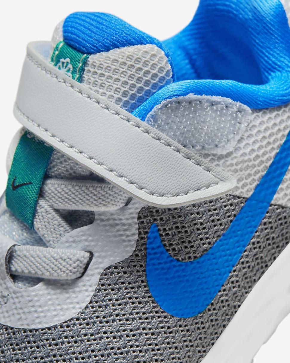 Nike Revolution 6 Cool Grey/Deep Royal Blue/Pure Platinum/Photo Blue | Kids Nike Lifestyle