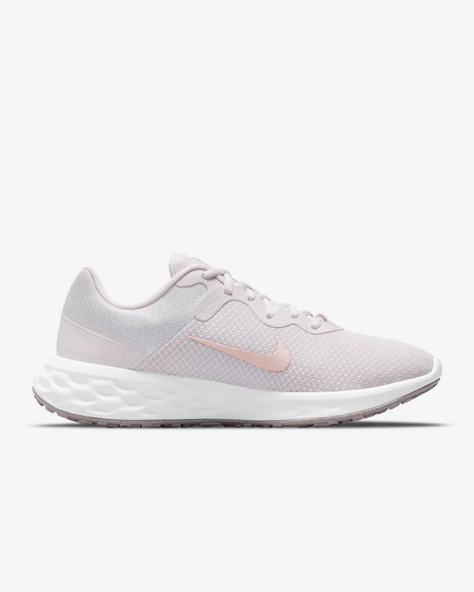 Nike Revolution 6 Light Violet/White/Champagne | Womens Nike Running