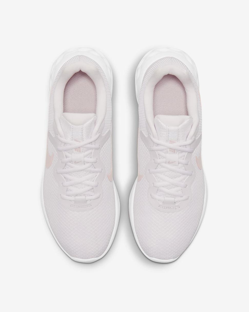 Nike Revolution 6 Light Violet/White/Champagne | Womens Nike Running