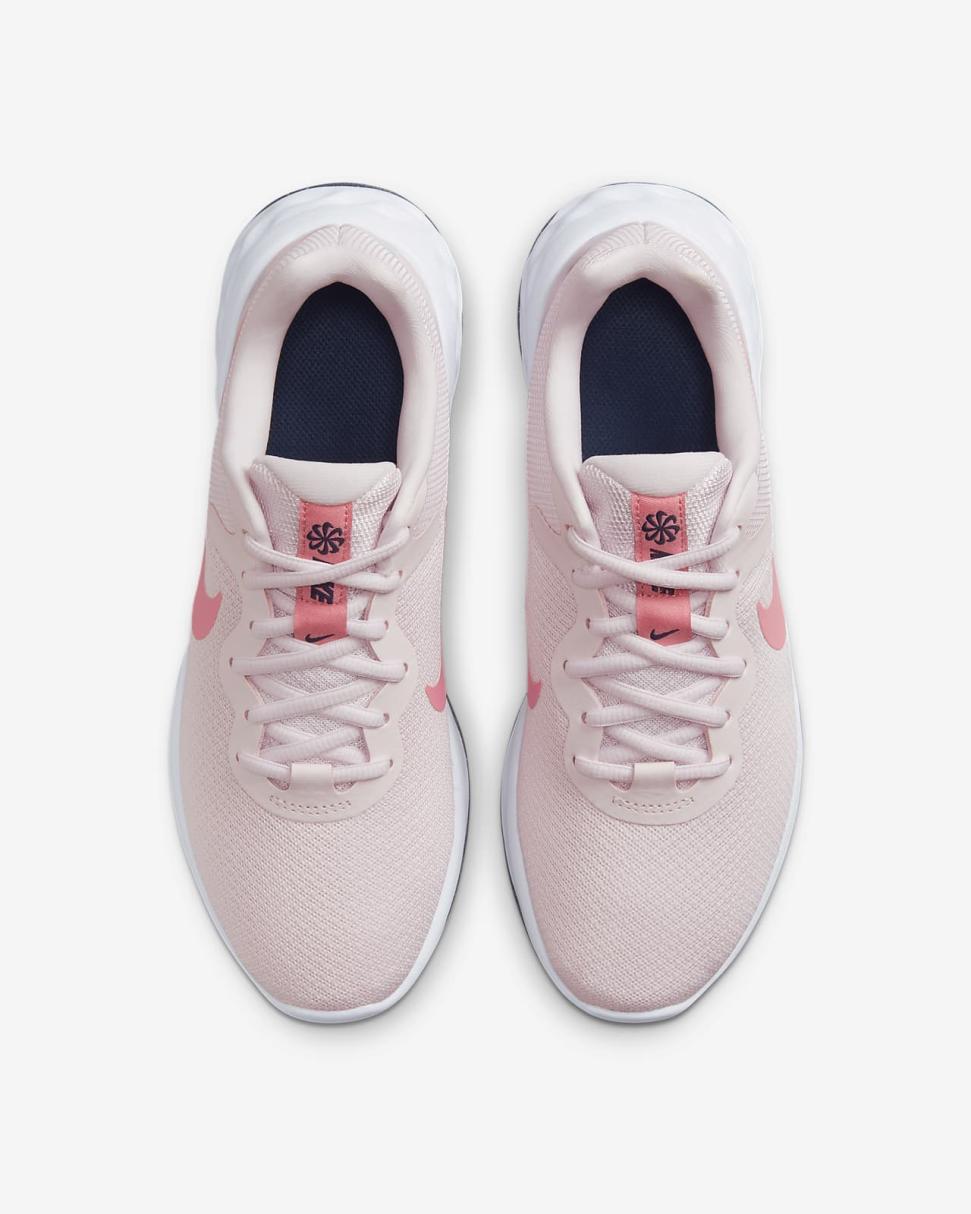 Nike Revolution 6 Next Nature Premium Pearl Pink/White/Pink Bloom/Coral Chalk | Womens Nike Running