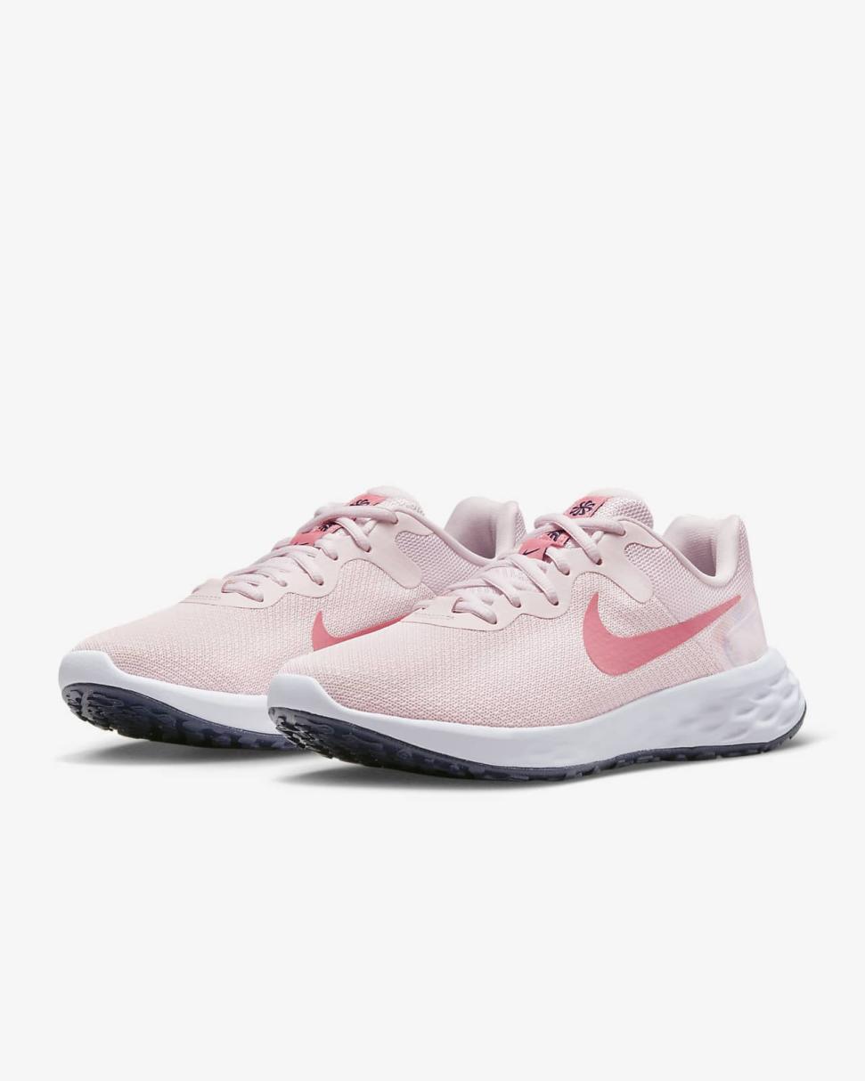 Nike Revolution 6 Next Nature Premium Pearl Pink/White/Pink Bloom/Coral Chalk | Womens Nike Running