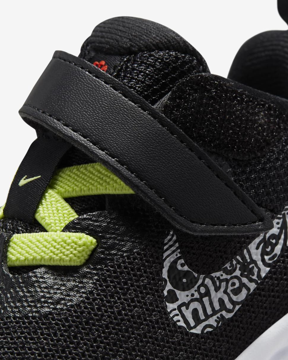 Nike Revolution 6 NN JP Black/Light Lemon Twist/Cobalt Bliss/Summit White | Kids Nike Lifestyle