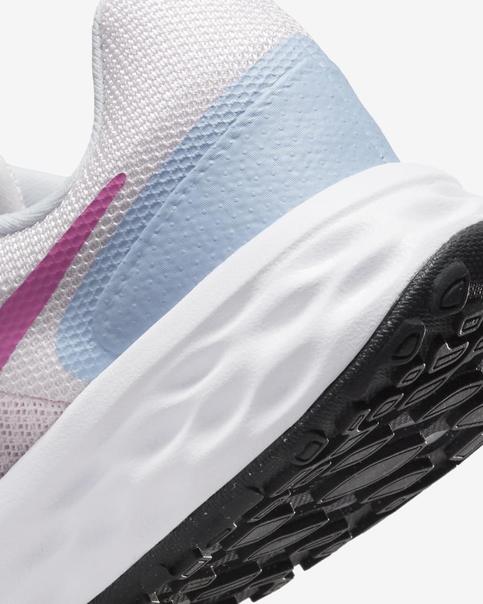 Nike Revolution 6 Pearl Pink/Cobalt Bliss/Football Grey/Cosmic Fuchsia | Kids Nike Running