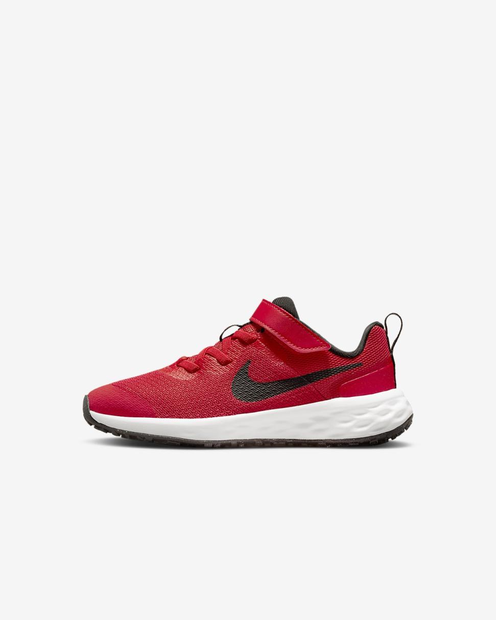 Nike Revolution 6 University Red/Black | Kids Nike Running