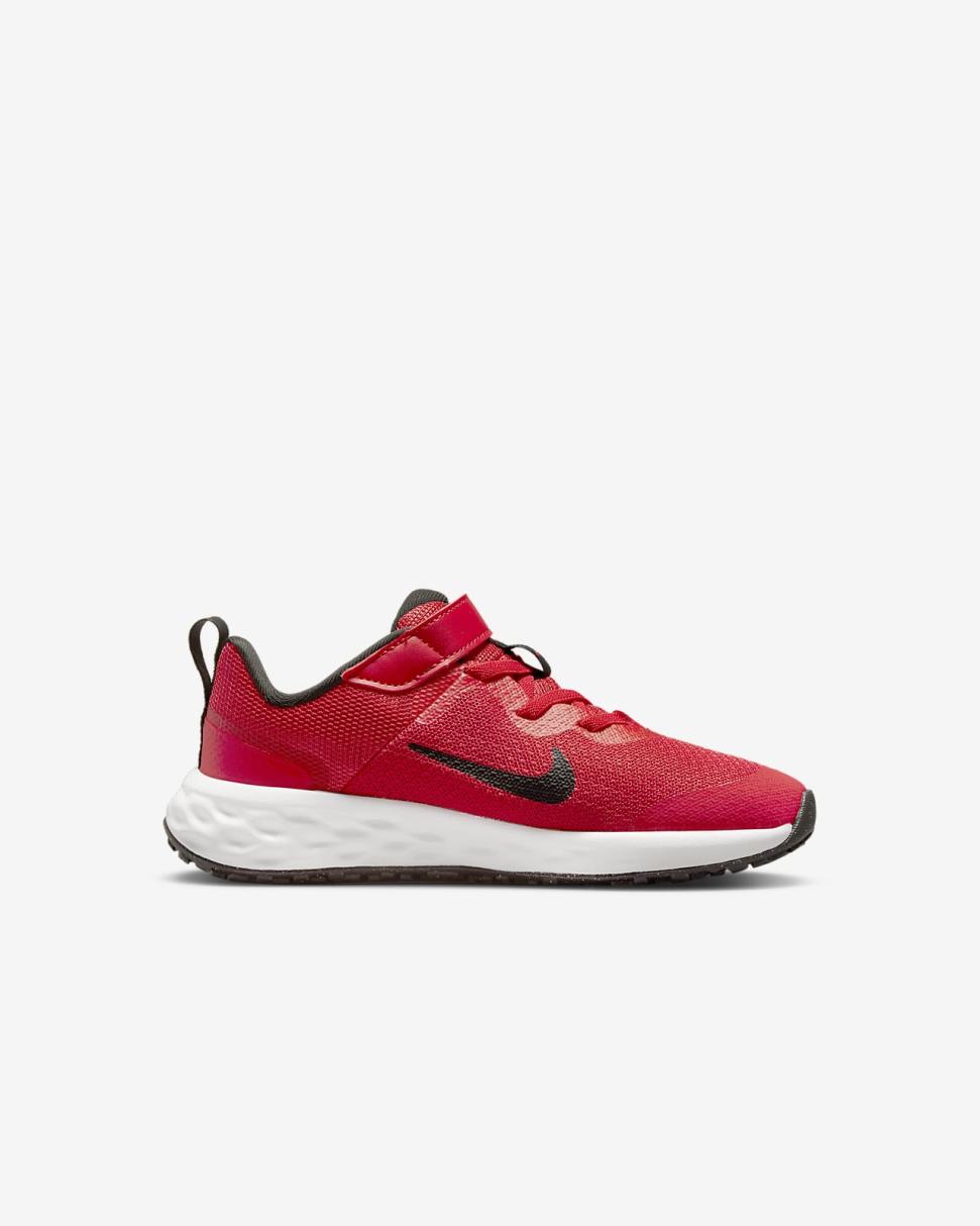 Nike Revolution 6 University Red/Black | Kids Nike Running