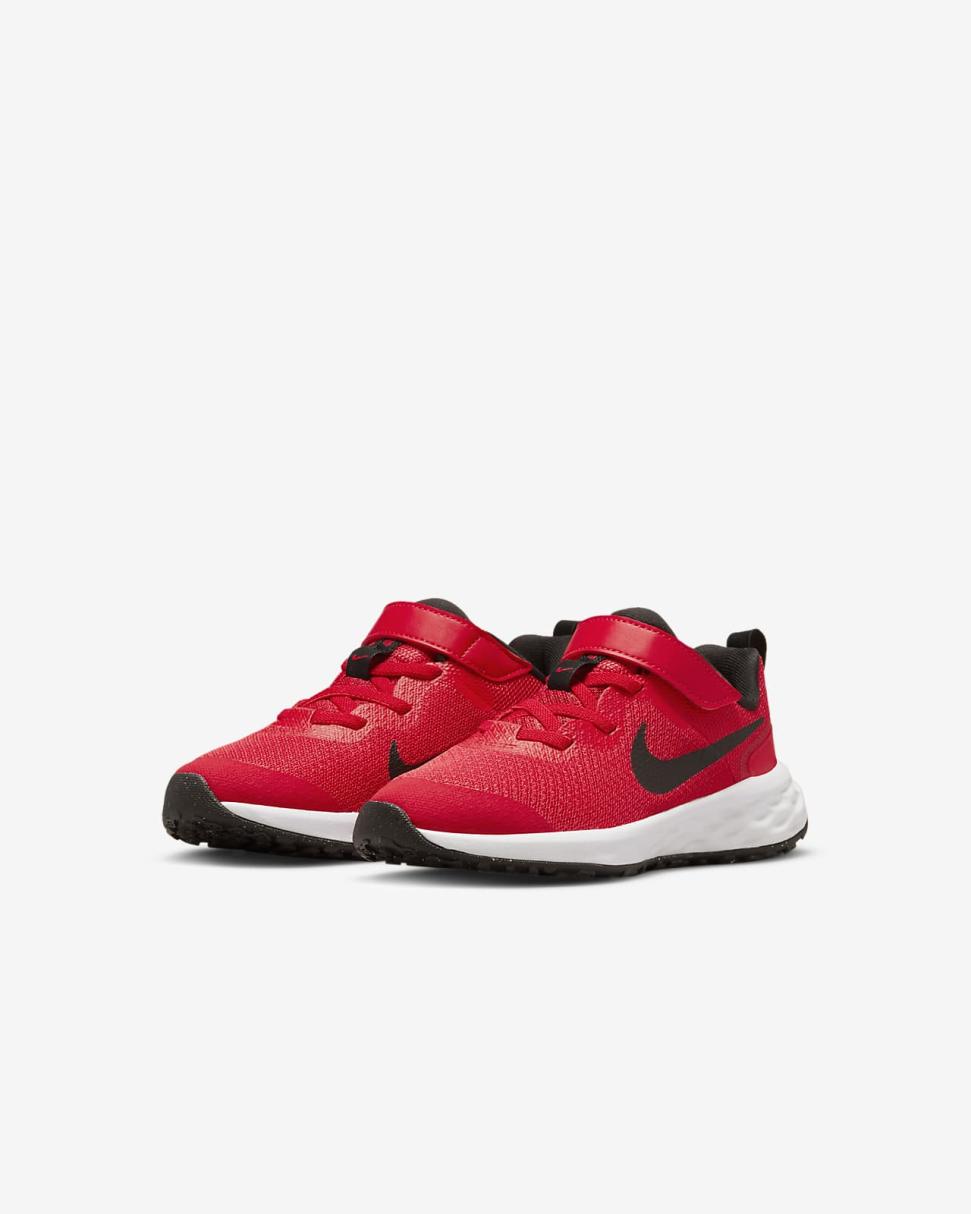 Nike Revolution 6 University Red/Black | Kids Nike Running