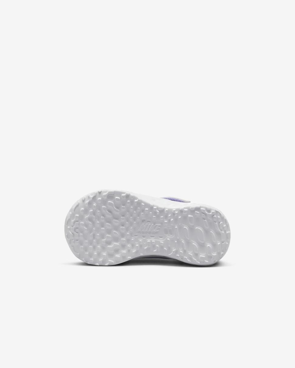 Nike Revolution 6 Violet Frost/Metallic Silver/Vivid Purple/Thunder Blue | Kids Nike Lifestyle
