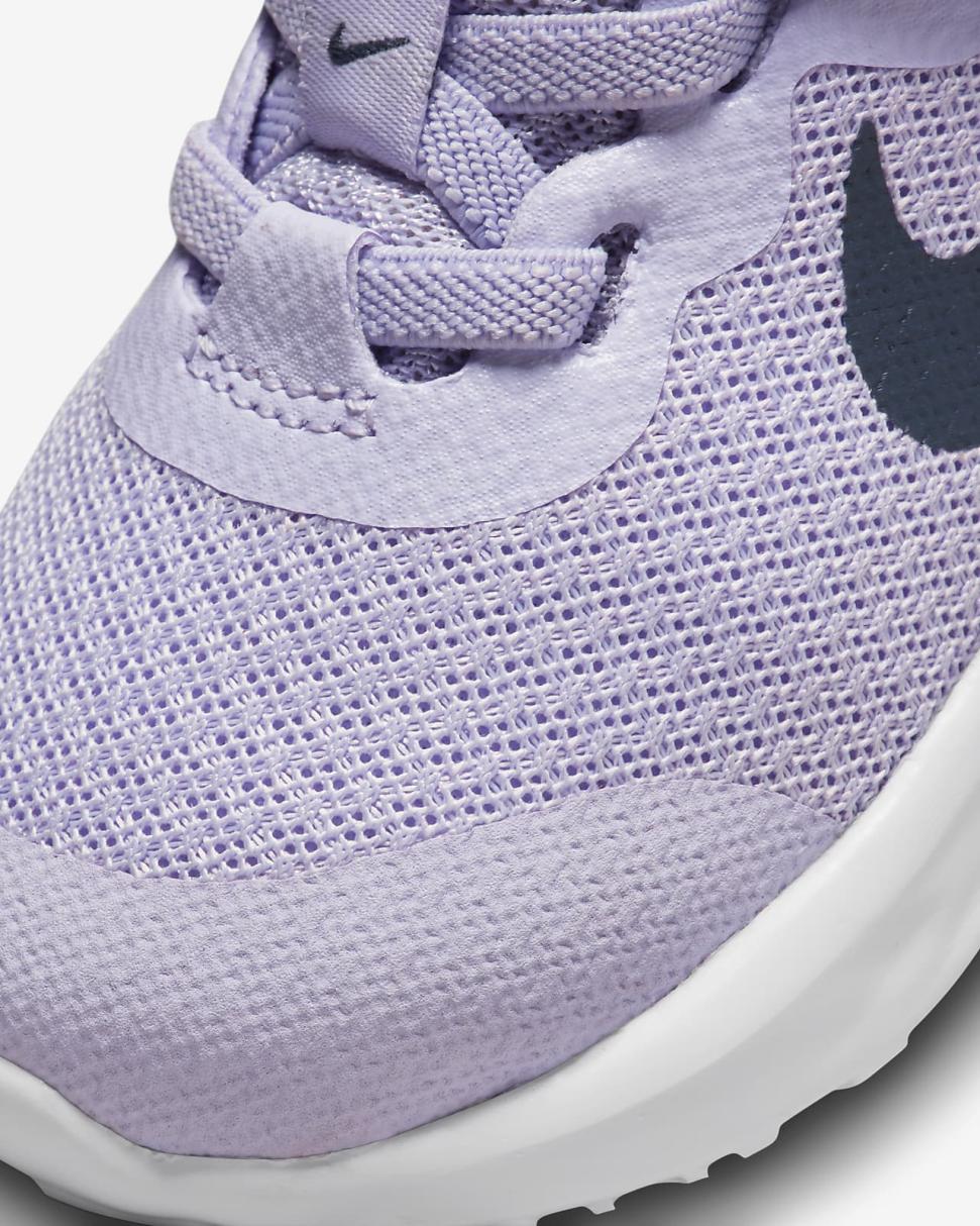 Nike Revolution 6 Violet Frost/Metallic Silver/Vivid Purple/Thunder Blue | Kids Nike Lifestyle