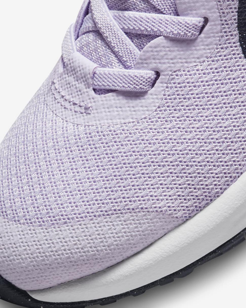 Nike Revolution 6 Violet Frost/Metallic Silver/Vivid Purple/Thunder Blue | Kids Nike Running