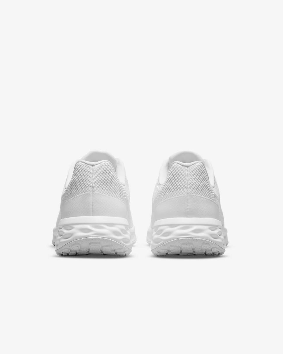 Nike Revolution 6 White/White/White | Mens Nike Running