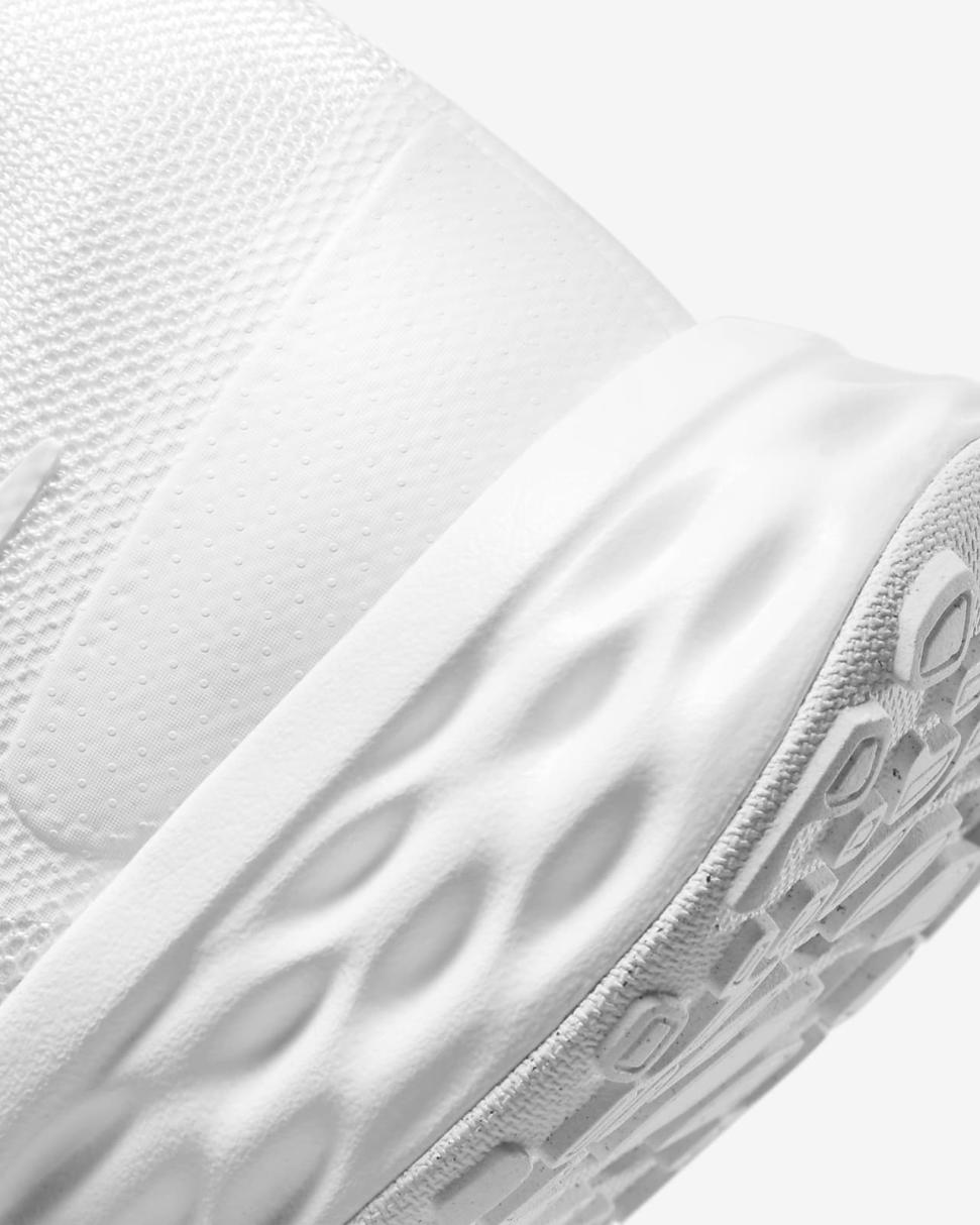 Nike Revolution 6 White/White/White | Mens Nike Running
