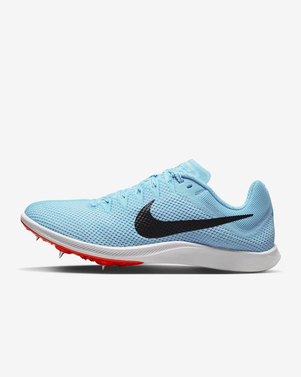 Nike Rival Distance Blue Chill/Bright Crimson/White/Black | Mens/Womens Nike Running