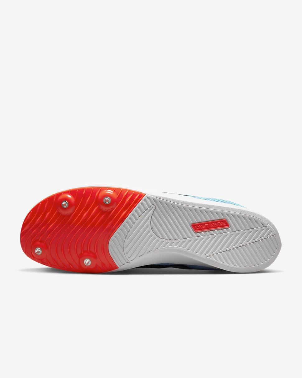 Nike Rival Distance Blue Chill/Bright Crimson/White/Black | Mens/Womens Nike Running