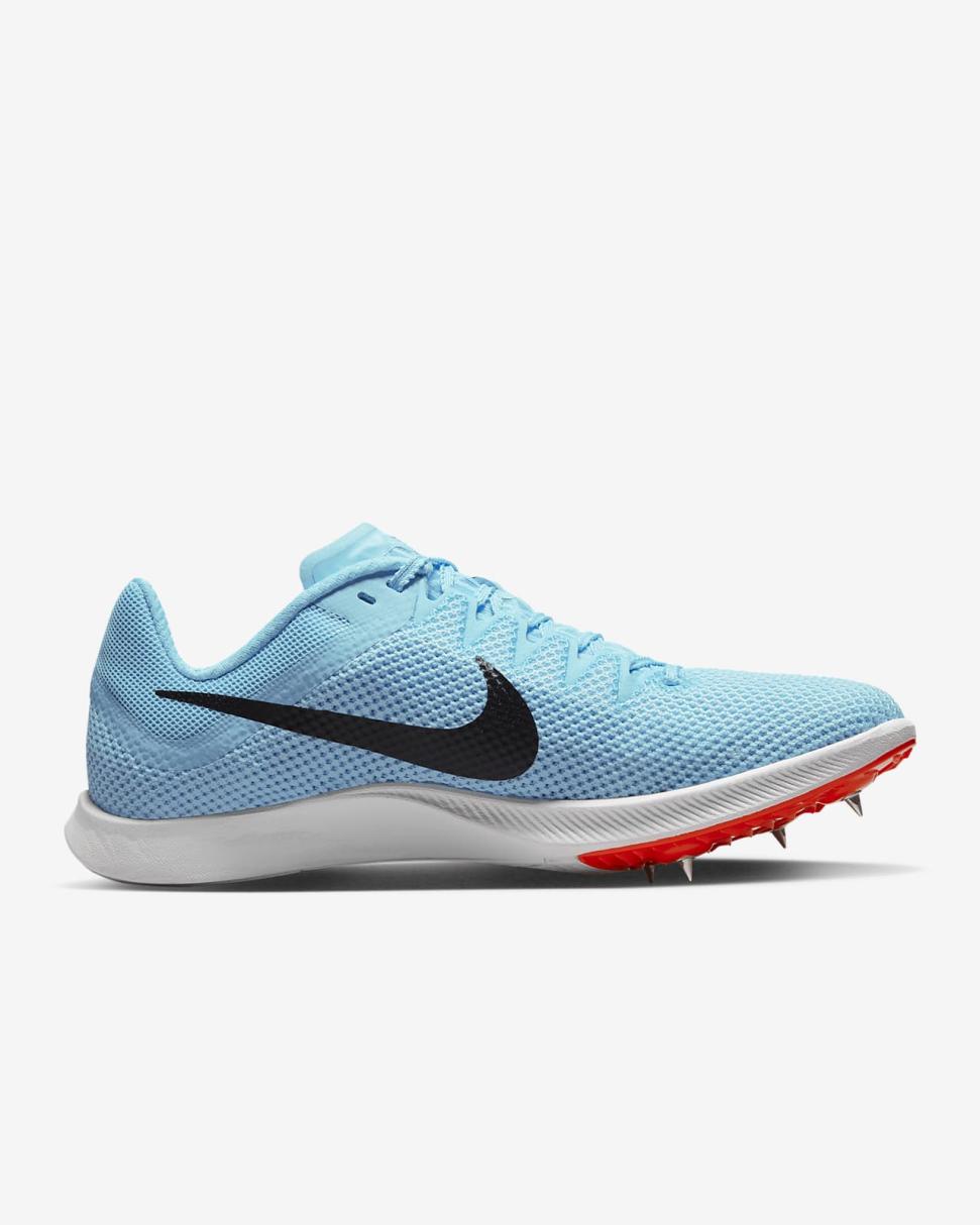 Nike Rival Distance Blue Chill/Bright Crimson/White/Black | Mens/Womens Nike Running