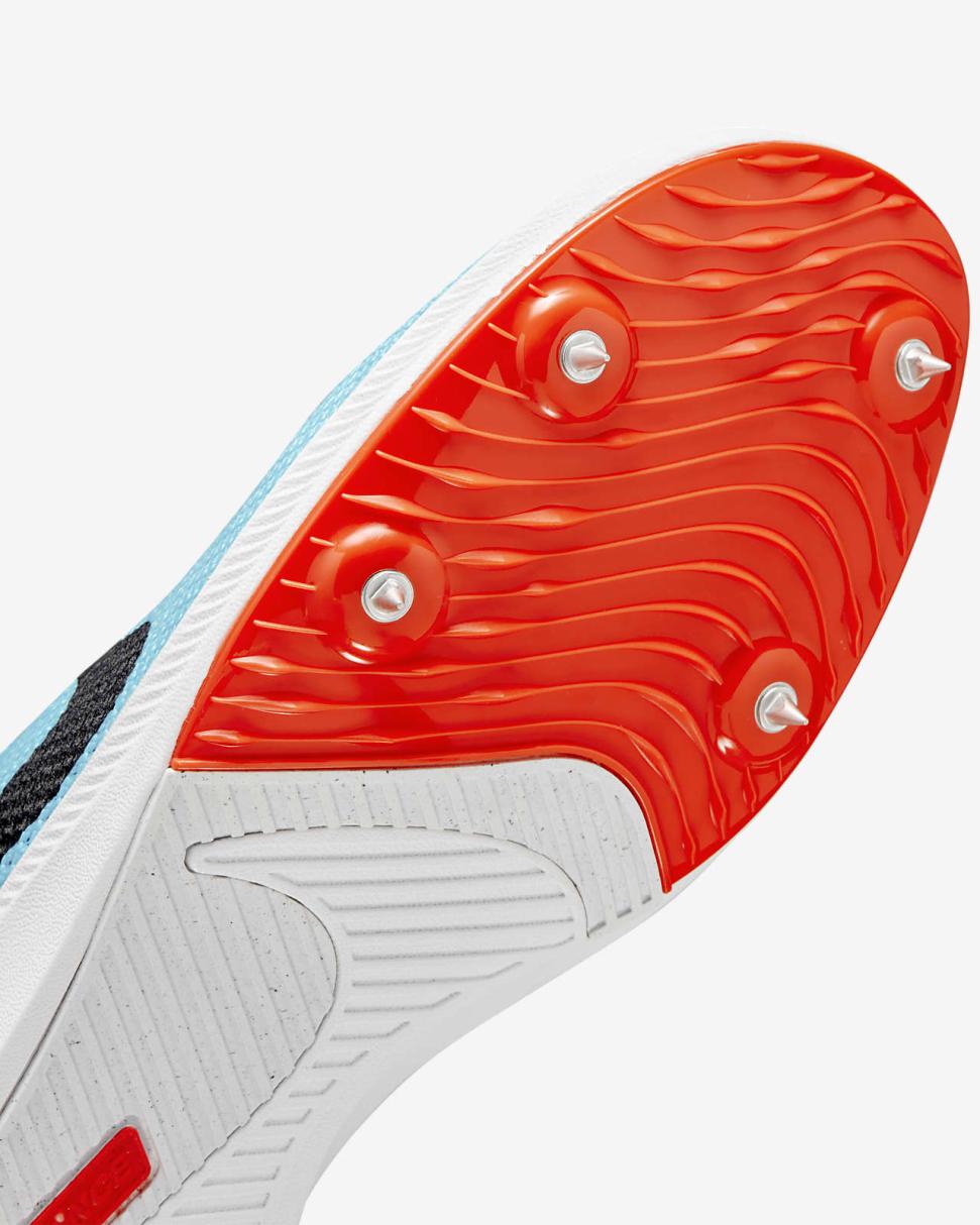 Nike Rival Distance Blue Chill/Bright Crimson/White/Black | Mens/Womens Nike Running