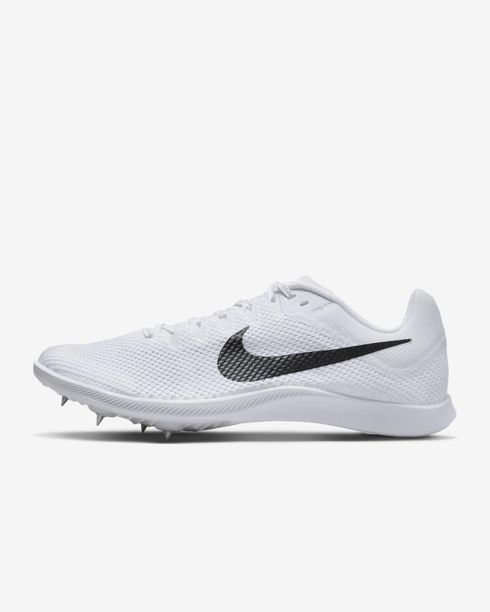 Nike Rival Distance White/Metallic Silver/Pure Platinum/Black | Mens/Womens Nike Running